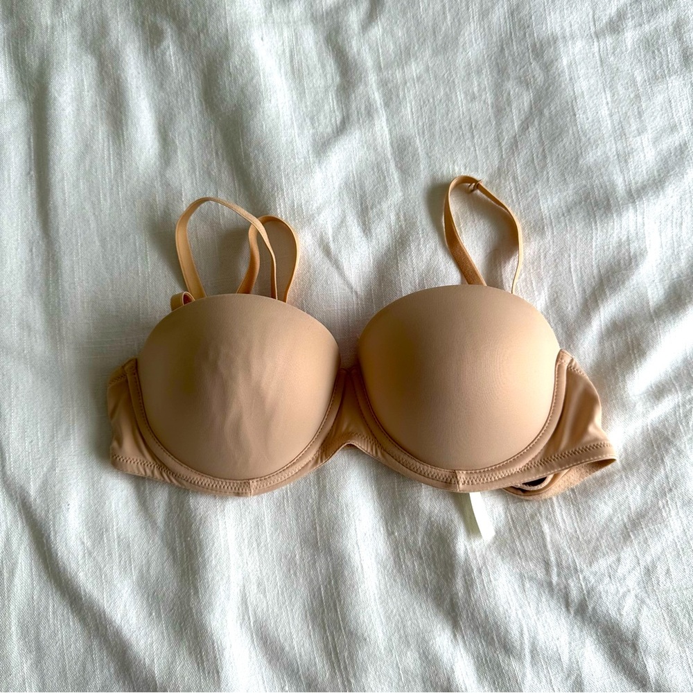 NWT VS Pink multiway bra - (nude, 34b)